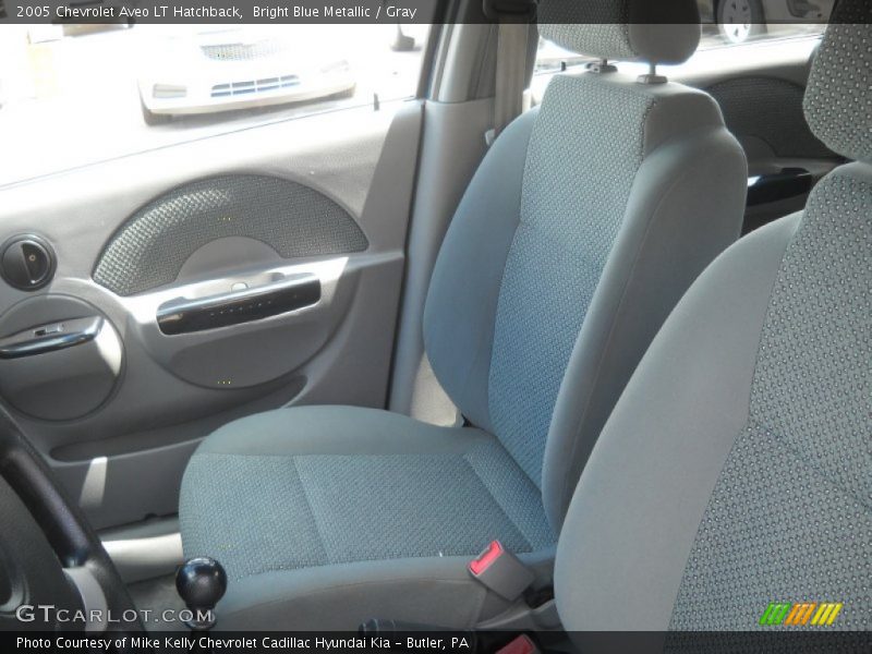 Bright Blue Metallic / Gray 2005 Chevrolet Aveo LT Hatchback