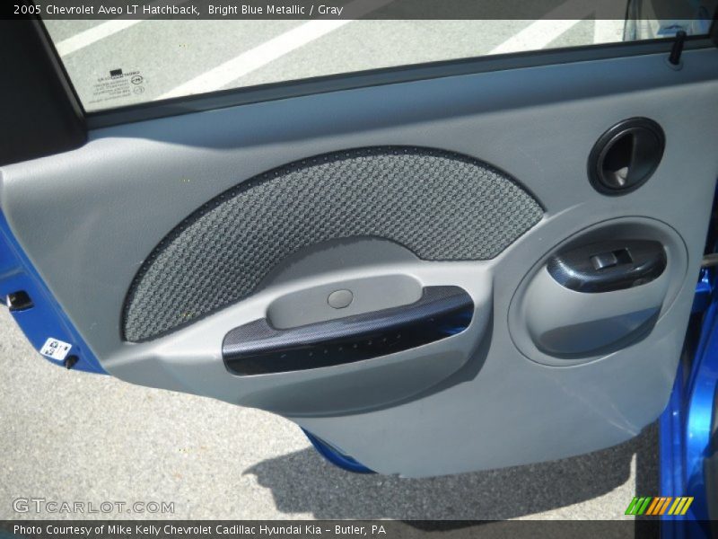 Bright Blue Metallic / Gray 2005 Chevrolet Aveo LT Hatchback