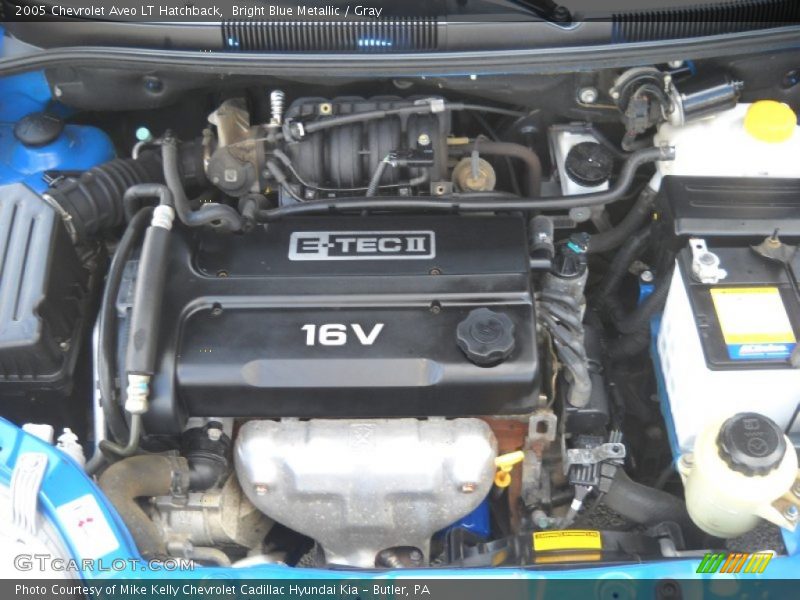  2005 Aveo LT Hatchback Engine - 1.6L DOHC 16V 4 Cylinder