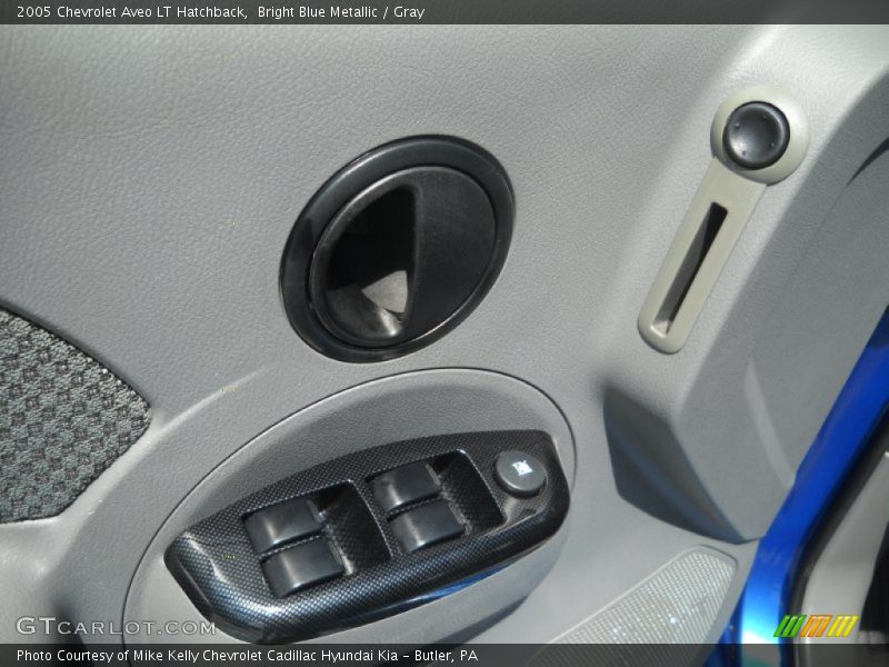 Bright Blue Metallic / Gray 2005 Chevrolet Aveo LT Hatchback