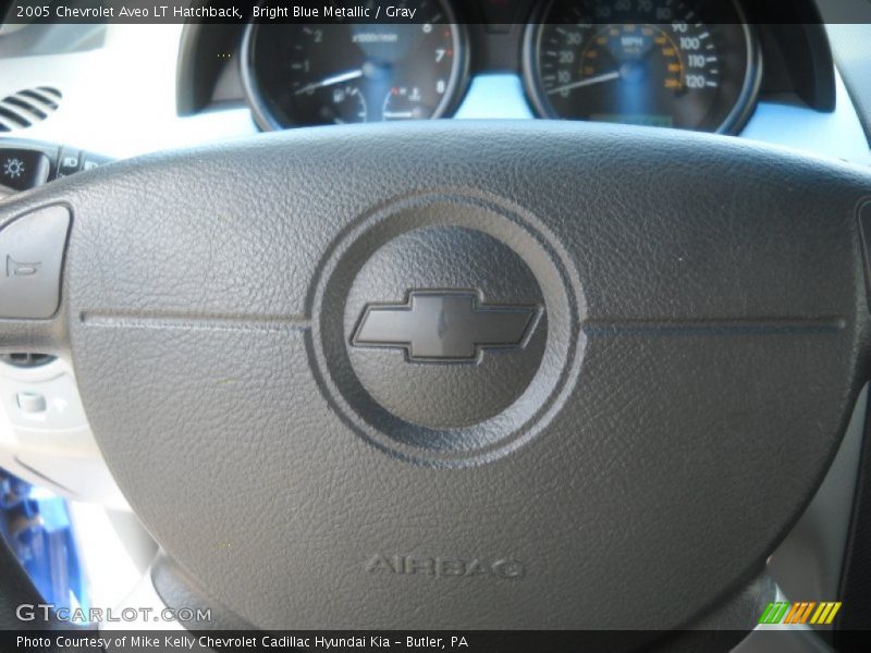 Bright Blue Metallic / Gray 2005 Chevrolet Aveo LT Hatchback