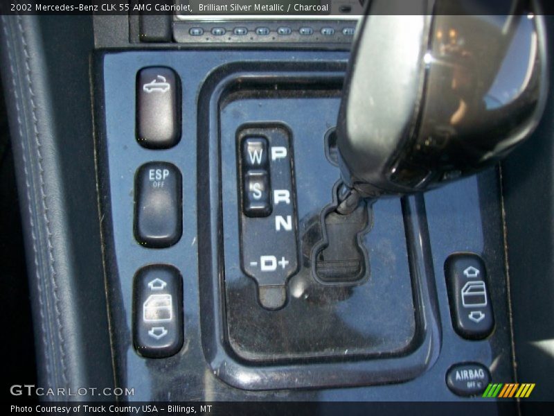  2002 CLK 55 AMG Cabriolet 5 Speed Automatic Shifter