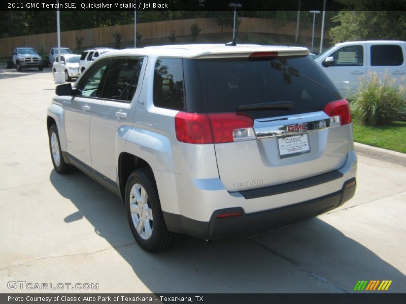 Quicksilver Metallic / Jet Black 2011 GMC Terrain SLE