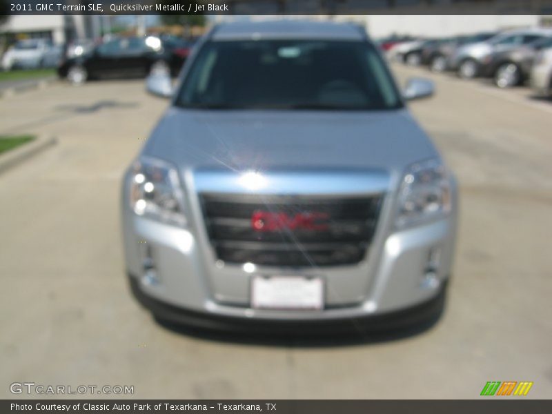 Quicksilver Metallic / Jet Black 2011 GMC Terrain SLE