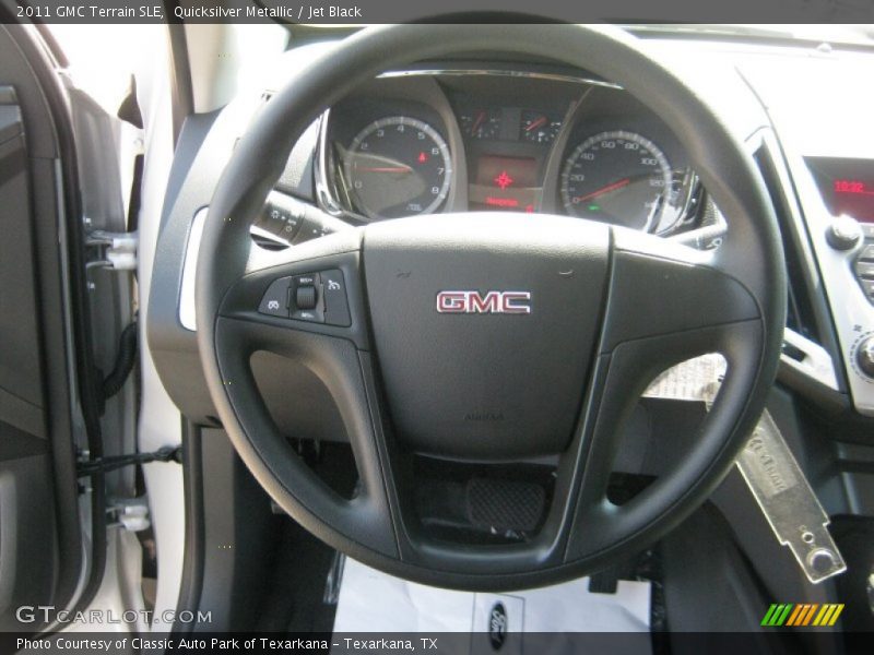 Quicksilver Metallic / Jet Black 2011 GMC Terrain SLE