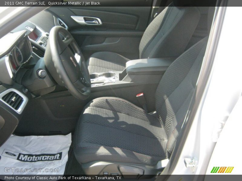 Quicksilver Metallic / Jet Black 2011 GMC Terrain SLE