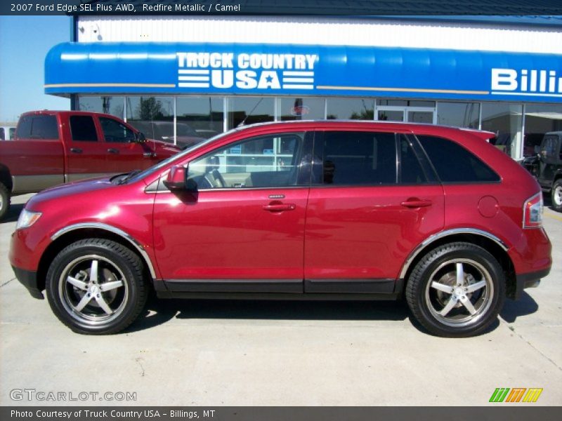 Custom Wheels of 2007 Edge SEL Plus AWD