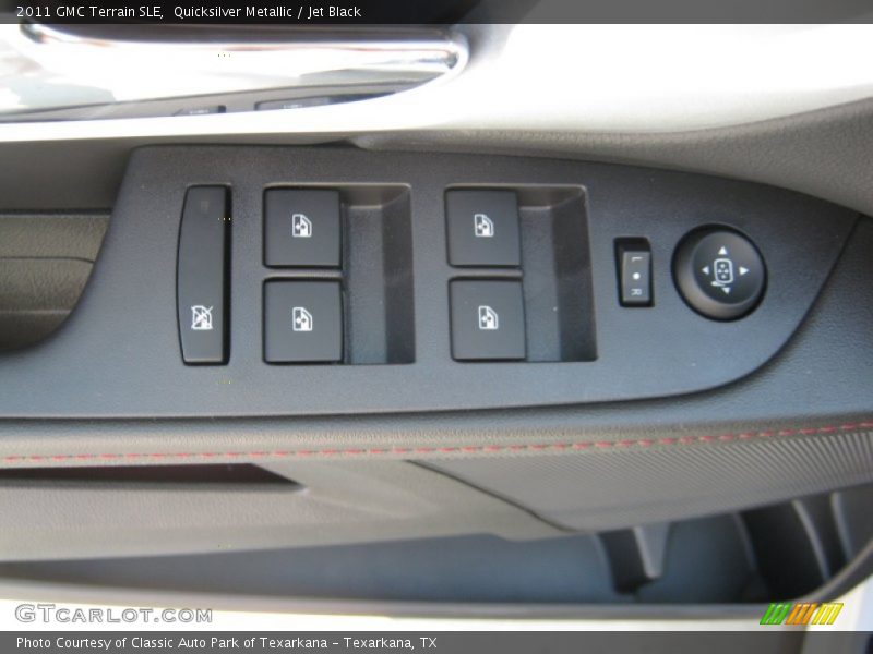 Quicksilver Metallic / Jet Black 2011 GMC Terrain SLE