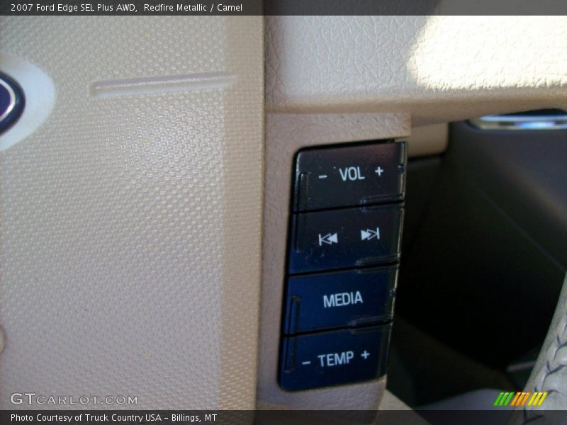 Redfire Metallic / Camel 2007 Ford Edge SEL Plus AWD