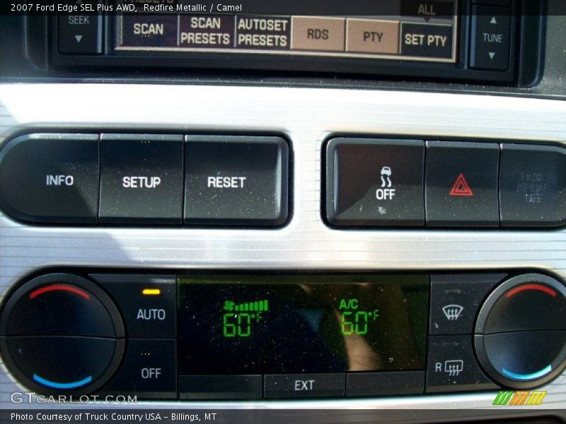 Redfire Metallic / Camel 2007 Ford Edge SEL Plus AWD