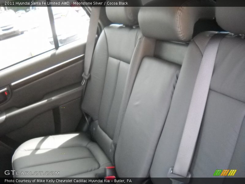  2011 Santa Fe Limited AWD Cocoa Black Interior