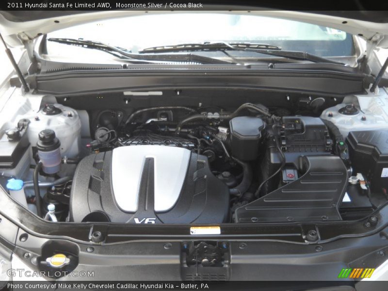  2011 Santa Fe Limited AWD Engine - 3.5 Liter DOHC 24-Valve VVT V6