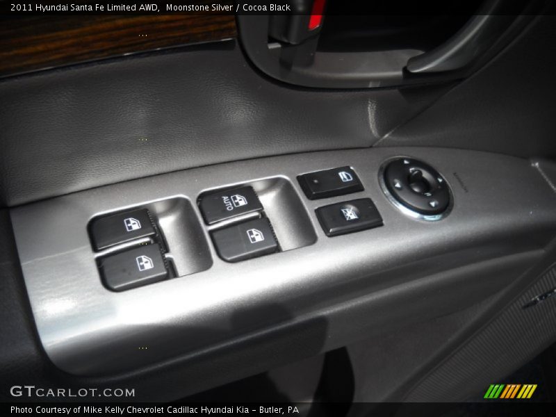 Controls of 2011 Santa Fe Limited AWD