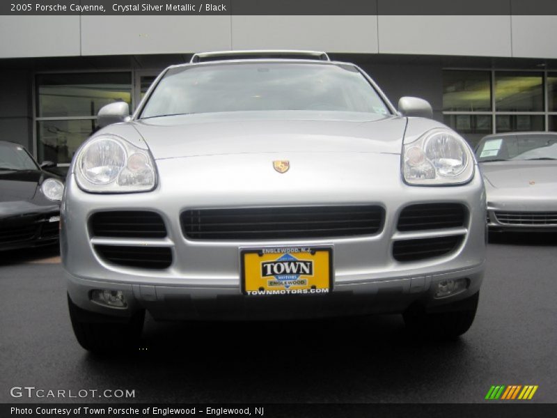 Crystal Silver Metallic / Black 2005 Porsche Cayenne