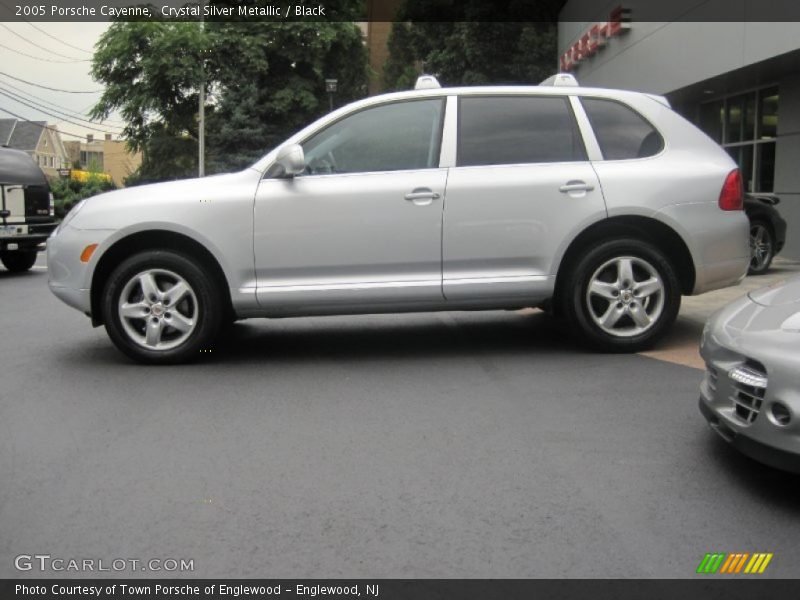 Crystal Silver Metallic / Black 2005 Porsche Cayenne