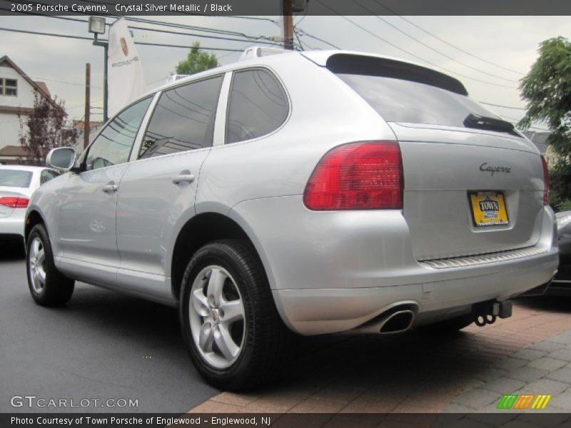 Crystal Silver Metallic / Black 2005 Porsche Cayenne