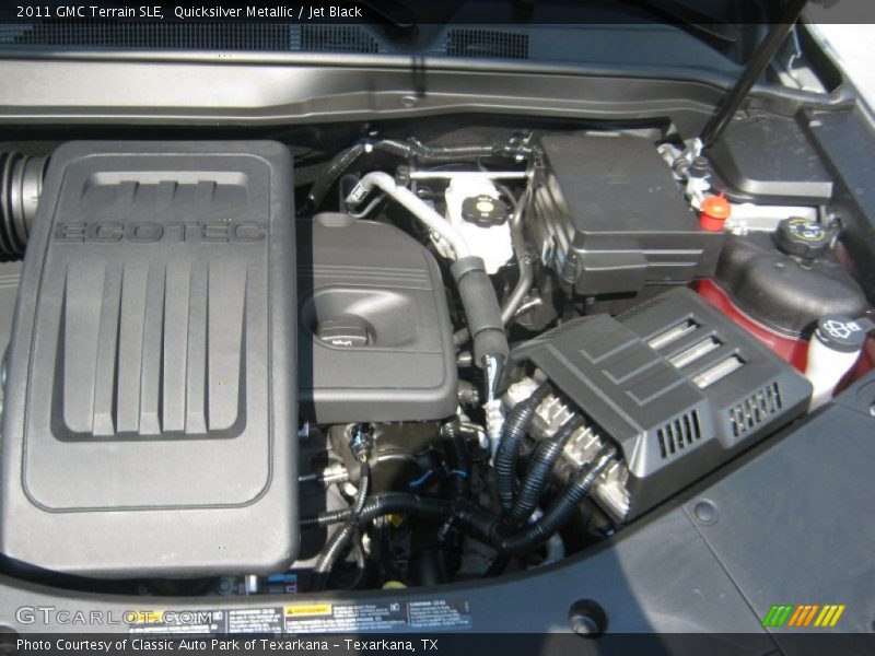 Quicksilver Metallic / Jet Black 2011 GMC Terrain SLE