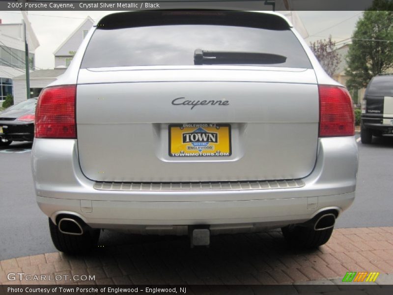 Crystal Silver Metallic / Black 2005 Porsche Cayenne