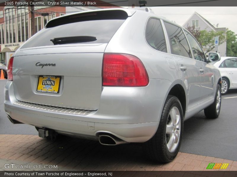 Crystal Silver Metallic / Black 2005 Porsche Cayenne