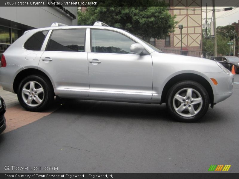Crystal Silver Metallic / Black 2005 Porsche Cayenne