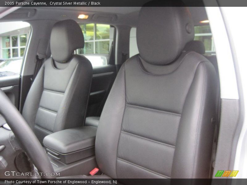 Crystal Silver Metallic / Black 2005 Porsche Cayenne