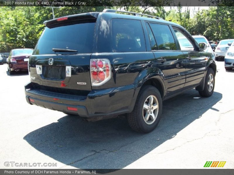 Formal Black / Gray 2007 Honda Pilot EX 4WD