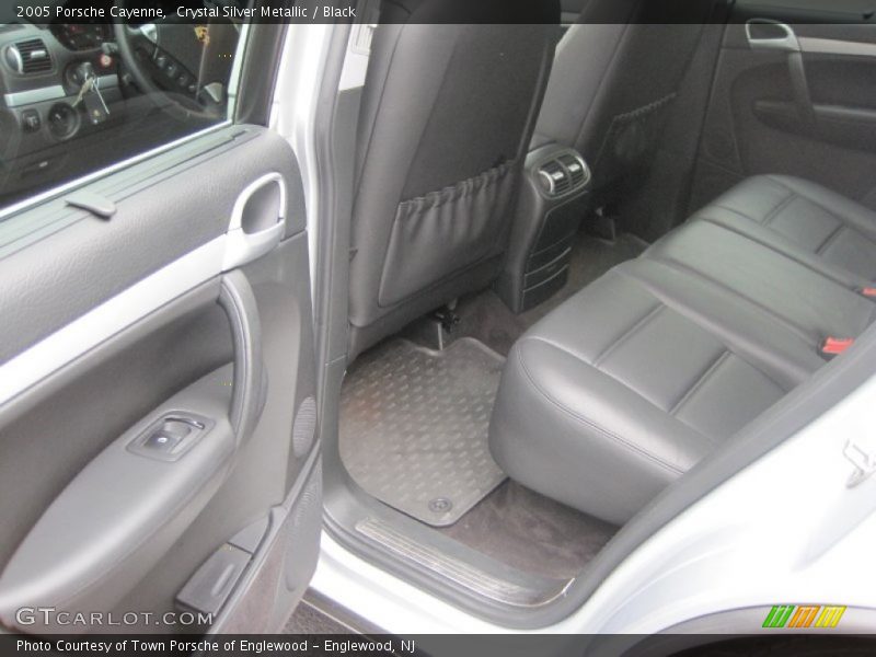 Crystal Silver Metallic / Black 2005 Porsche Cayenne