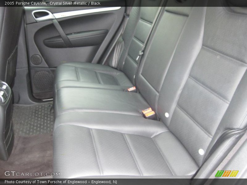 Crystal Silver Metallic / Black 2005 Porsche Cayenne