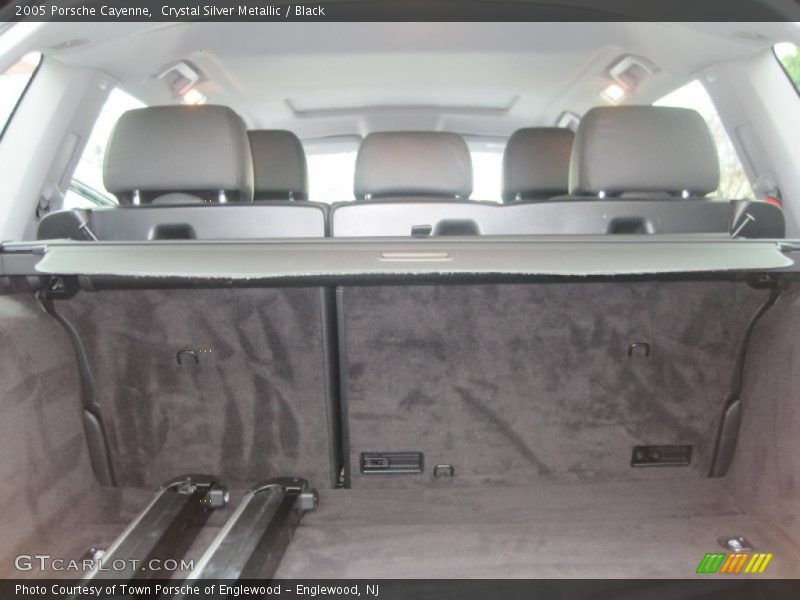 Crystal Silver Metallic / Black 2005 Porsche Cayenne