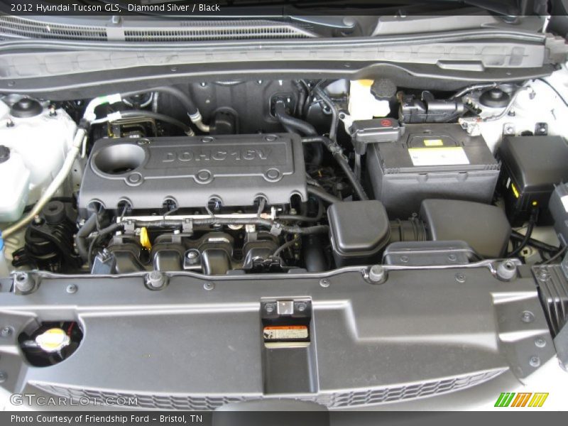  2012 Tucson GLS Engine - 2.4 Liter DOHC 16-Valve CVVT 4 Cylinder
