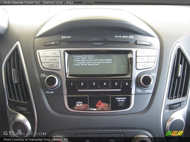 Controls of 2012 Tucson GLS