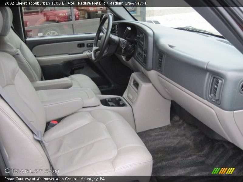 2002 Suburban 1500 LT 4x4 Medium Gray/Neutral Interior