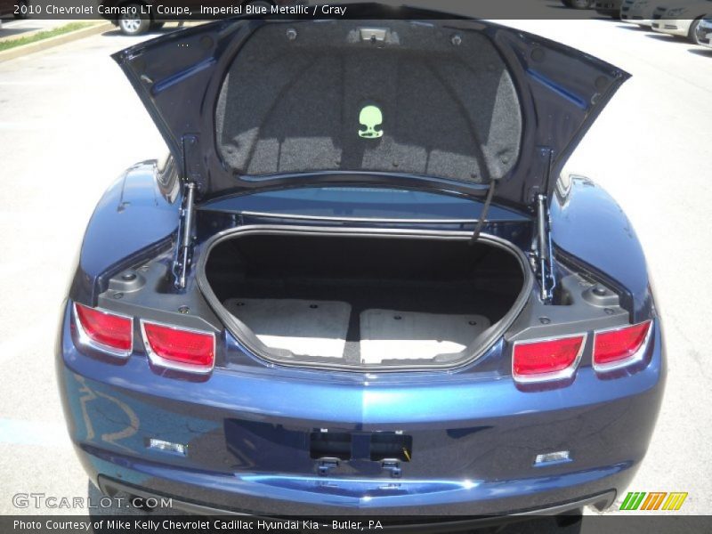 Imperial Blue Metallic / Gray 2010 Chevrolet Camaro LT Coupe