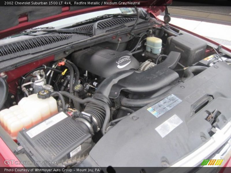  2002 Suburban 1500 LT 4x4 Engine - 5.3 Liter OHV 16-Valve Vortec V8