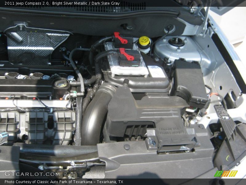 Bright Silver Metallic / Dark Slate Gray 2011 Jeep Compass 2.0