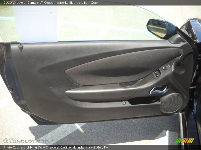 Imperial Blue Metallic / Gray 2010 Chevrolet Camaro LT Coupe