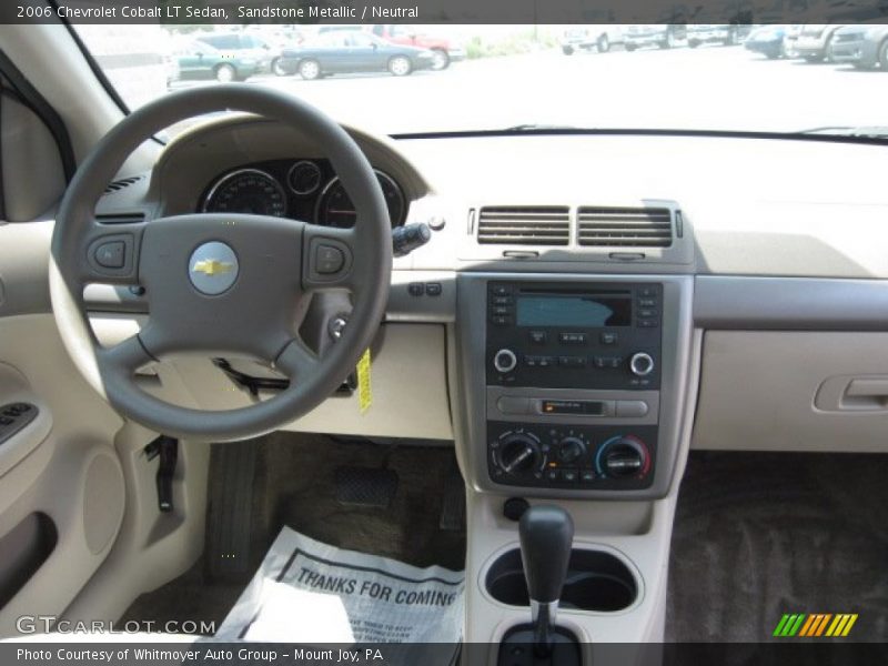 Sandstone Metallic / Neutral 2006 Chevrolet Cobalt LT Sedan