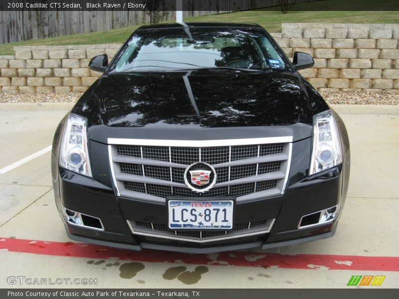 Black Raven / Ebony 2008 Cadillac CTS Sedan