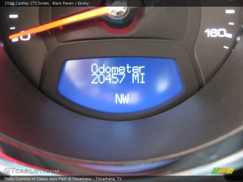 Black Raven / Ebony 2008 Cadillac CTS Sedan