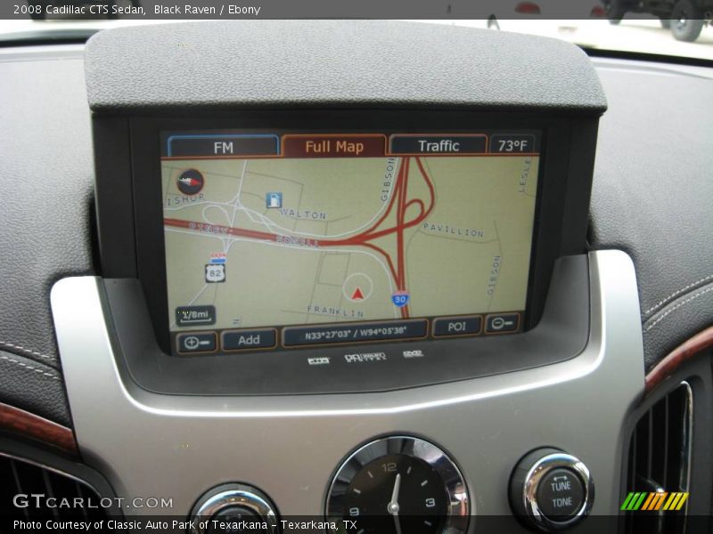 Black Raven / Ebony 2008 Cadillac CTS Sedan