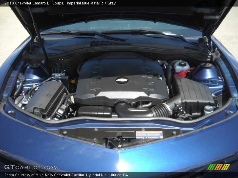 Imperial Blue Metallic / Gray 2010 Chevrolet Camaro LT Coupe