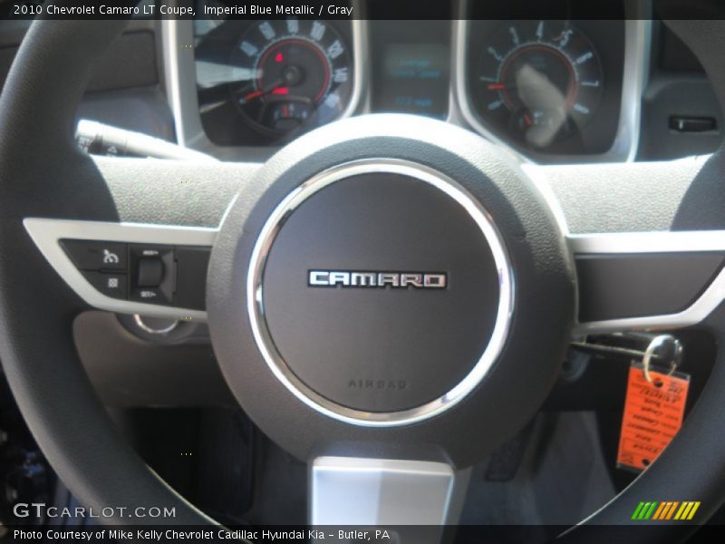 Imperial Blue Metallic / Gray 2010 Chevrolet Camaro LT Coupe