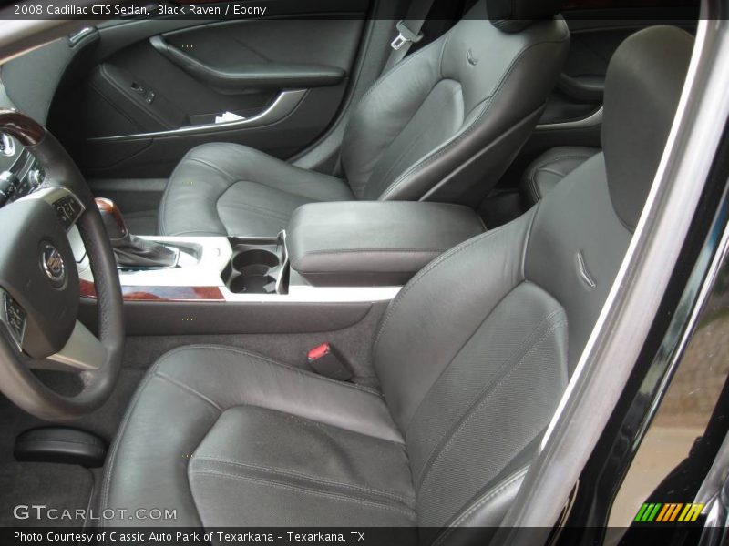 Black Raven / Ebony 2008 Cadillac CTS Sedan