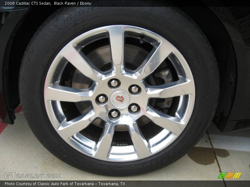 Black Raven / Ebony 2008 Cadillac CTS Sedan