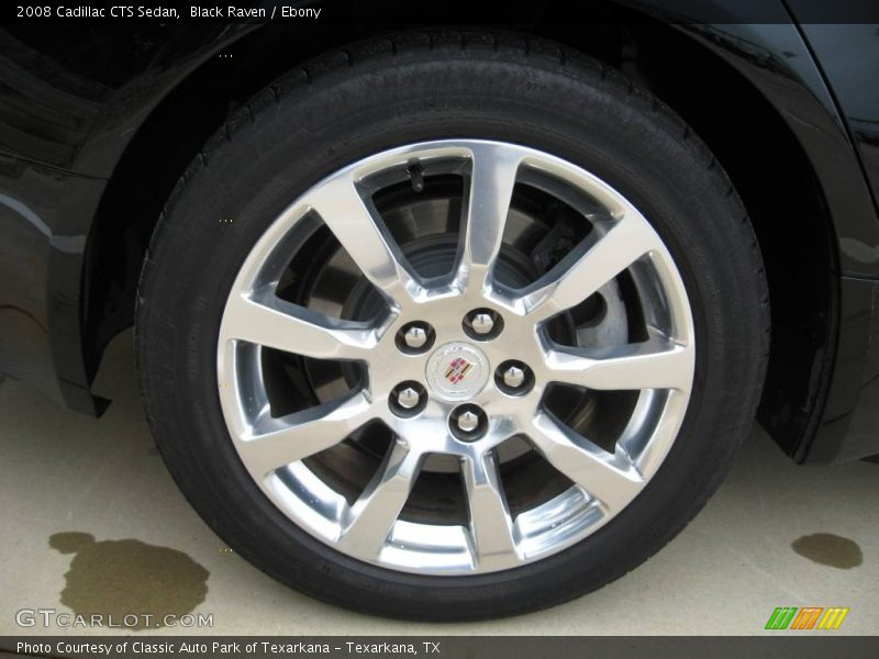 Black Raven / Ebony 2008 Cadillac CTS Sedan