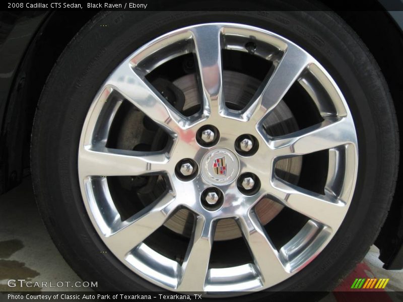 Black Raven / Ebony 2008 Cadillac CTS Sedan