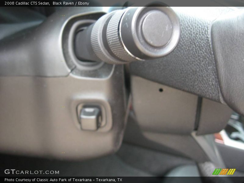 Black Raven / Ebony 2008 Cadillac CTS Sedan