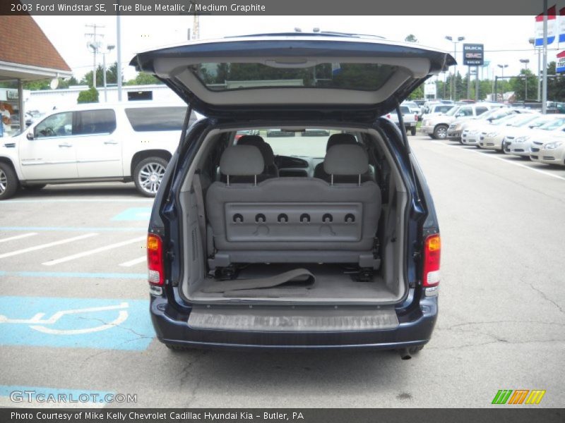 True Blue Metallic / Medium Graphite 2003 Ford Windstar SE