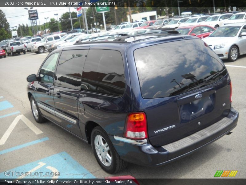 True Blue Metallic / Medium Graphite 2003 Ford Windstar SE