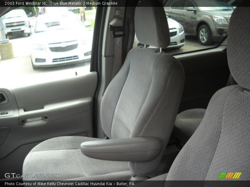 True Blue Metallic / Medium Graphite 2003 Ford Windstar SE